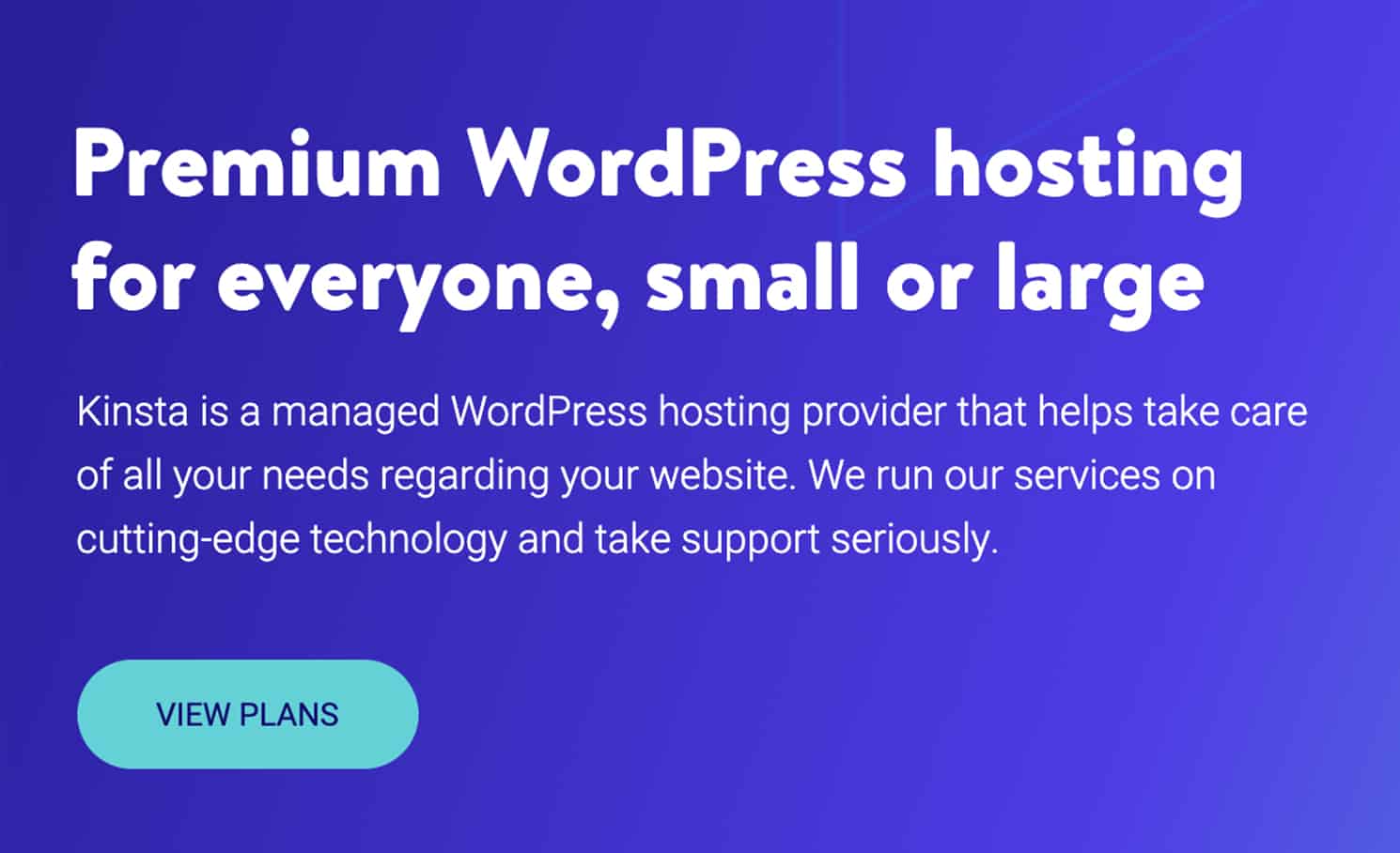 Kinsta, Premium WordPress Hosting